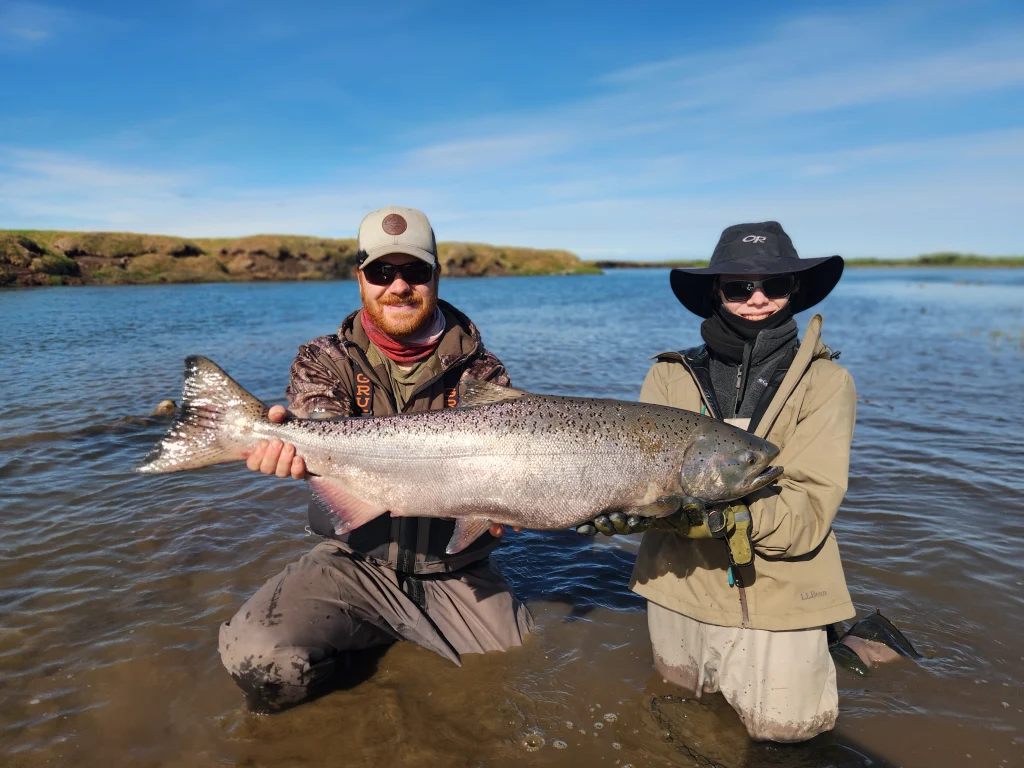 Alaska Fly Fishing Kanektok river Lower Base Camp