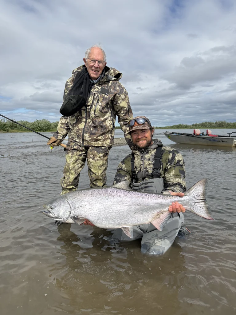 Pat Brookes with Jake and a beautiful chrome King!
